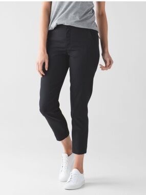 Lululemon City Trek Trouser *28" Black 10